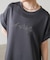 【Bab】刺しゅうロゴカットワンピース