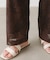 【Bab】【セットアップ対応】リーフフラワーメッシュパンツ