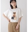 キャットグラフィックＴシャツ