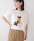 キャットグラフィックＴシャツ