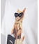 キャットグラフィックＴシャツ