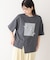 モノラインアートTシャツ