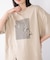 モノラインアートTシャツ
