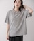 アートフラワーモチーフＴシャツ