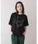 アートフラワーモチーフＴシャツ
