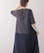 【吸水速乾／UVカット】【サイズ展開あり】ジオメトリックブロッキングワンピース