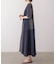 【吸水速乾／UVカット】【サイズ展開あり】ジオメトリックブロッキングワンピース