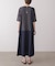 【吸水速乾／UVカット】【サイズ展開あり】ジオメトリックブロッキングワンピース
