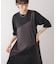 【吸水速乾／UVカット】【サイズ展開あり】ジオメトリックブロッキングワンピース