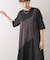 【吸水速乾／UVカット】【サイズ展開あり】ジオメトリックブロッキングワンピース