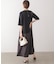 【吸水速乾／UVカット】【サイズ展開あり】ジオメトリックブロッキングワンピース