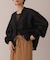 後ろフリルカーディガン