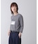 箔ロゴプリント五分袖Tシャツ