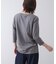 箔ロゴプリント五分袖Tシャツ