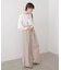 箔エンボス五分袖Tシャツ
