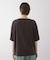 箔エンボス五分袖Tシャツ