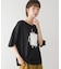箔エンボス五分袖Tシャツ
