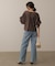 麻調シアーボイルブラウス