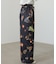 【Bab】ボタニカルプリントイージーパンツ