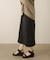 ジャージーピンタックナロースカート