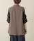 シルクライクダブルジレ