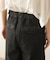 【スカート/パンツ2way仕様】フロントZIPデニムパンツ