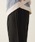 シルクライクサイドタックパンツ