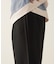 シルクライクサイドタックパンツ