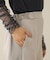 パウンドストレッチサイドリブパンツ