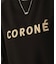 異素材コンビロゴ刺しゅうプルオーバー