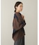 フラワージャガードドルマンニットカーディガン