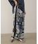 ＭＯＲＯＣＣＯタイルＴＥＸＴＩＬＥパンツ