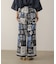 ＭＯＲＯＣＣＯタイルＴＥＸＴＩＬＥパンツ