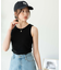 カップインリブタンクトップ