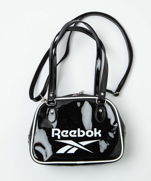 reebok トップ エナメル バッグ