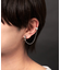 Mカフデザインイヤリング