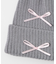 ribbon knit cap