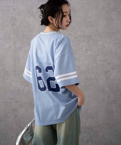 ナンバリングメッシュ Tシャツ libeiro ナンバリングメッシュTシャツ – LIBEIRO