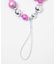 ビーズストラップキーホルダーF