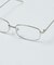 メタルフレームクリアアイウェア