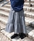 ランダムフリルロングスカート