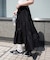ランダムフリルロングスカート