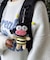 スリムたらこみつばちぬいぐるみキーホルダー