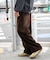 イージーバレルレッグコーデュロイパンツ