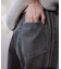 サイドラインワイドデニムパンツ