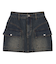 ヴィンテージウォッシュカーゴミニスカート