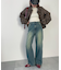 ストレートデニムパンツ