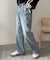 ストレートデニムパンツ