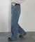 ストレートデニムパンツ