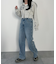 ストレートデニムパンツ